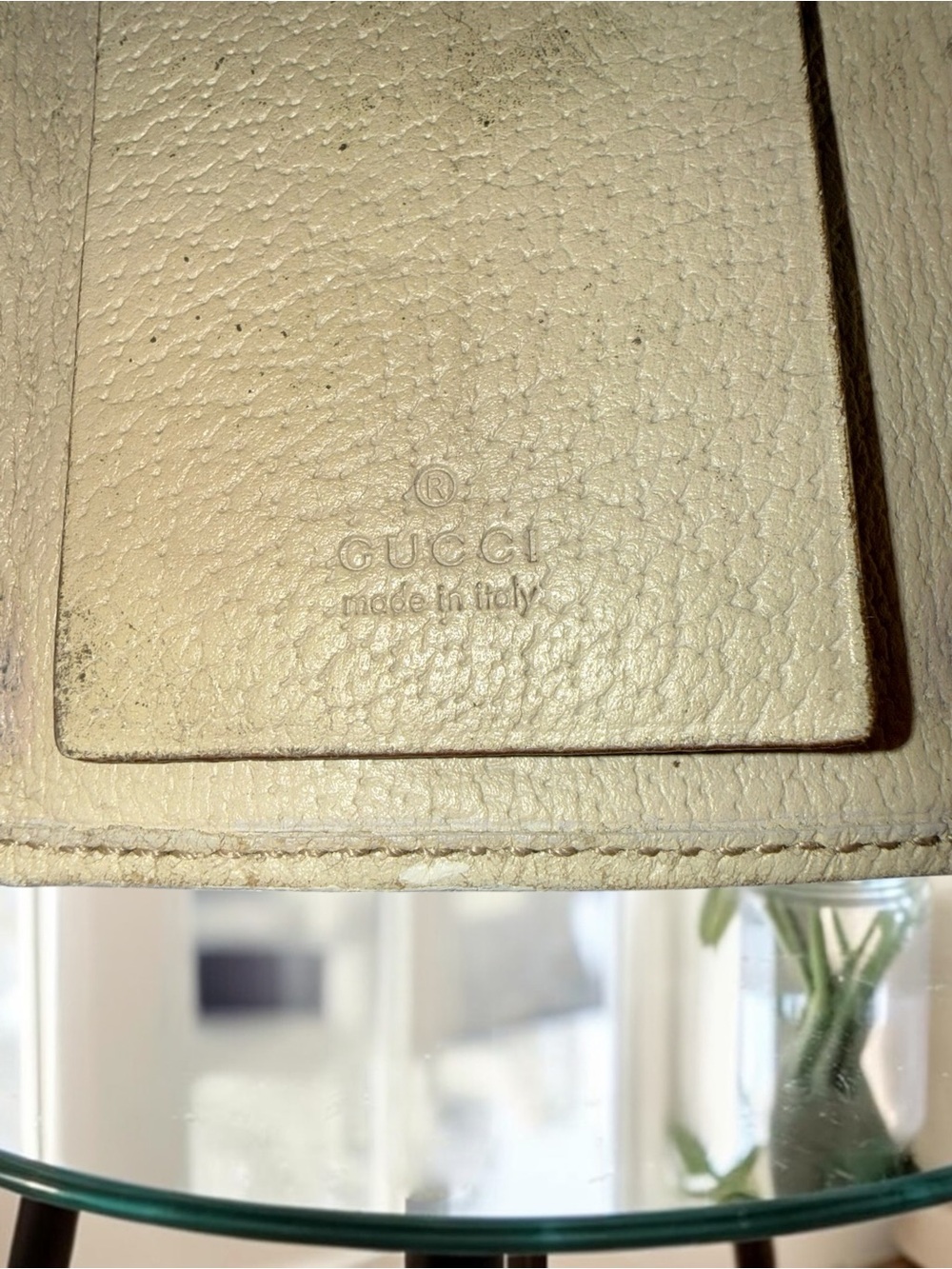 LOW START Vintage Authentic Gucci GG Monogram Canvas Abbey DRing Key Case Wallet - Picture 4 of 11